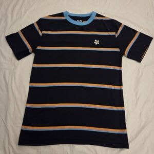 A.Lab Striped Black T-Shirt, Size L